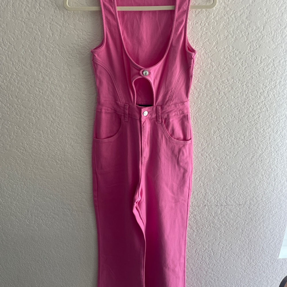 Pink Jumpsuit